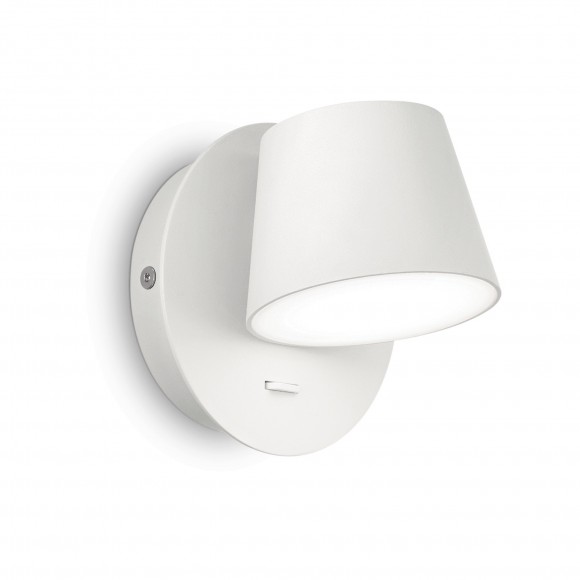 Ideal 167152 Lux LED Wandleuchte Gim Bianco 1x6W | 3000K - weiß