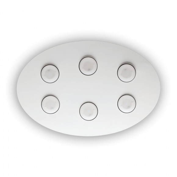 Ideal Lux 175799 Deckenleuchte Logos 6x15W|GX53|3000K
