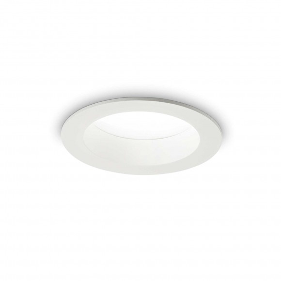 Ideal Lux 193403 LED Spotleuchte Basic Wide 1X10W | 1100lm | 4000k | IP44 - weiß