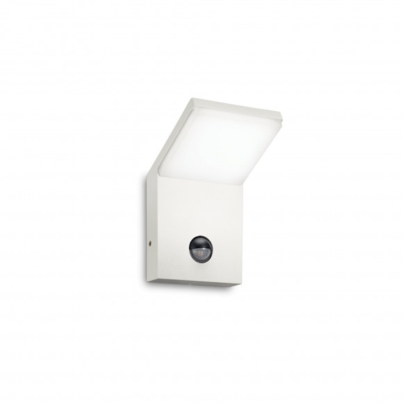 Ideal Lux 209852 LED Außenwandleuchte mit Bewegungssensor Style 1x5W|4000K|IP54
