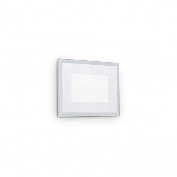 Ideal Lux 255781 LED Außen Wandleuchte Indio 1x5w | 585lm | 3000k | IP65 - weiß