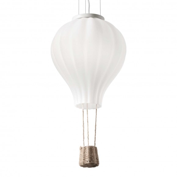 Ideal Lux 261195 Hängende Decken dekorative Leuchte Dream Big 1x42w | E27 - Ballon, weiß