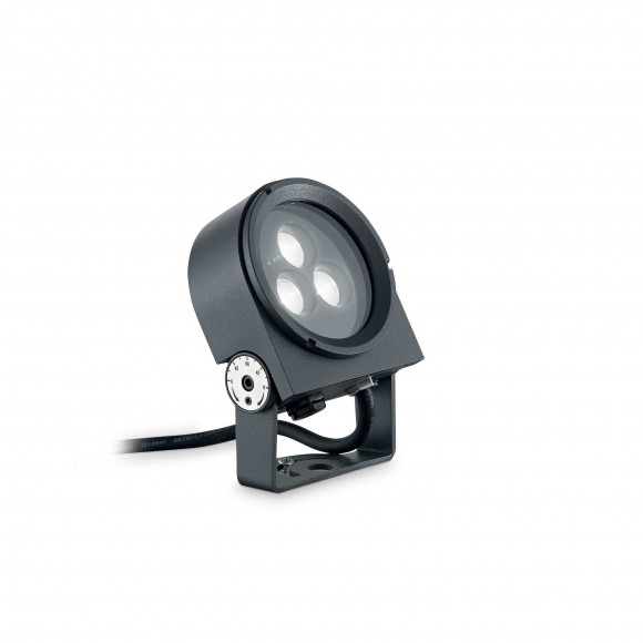 Ideal Lux 261287 LED Außen Reflektor Ulex 1x85w | 640lm | 3000k - Anthrazit
