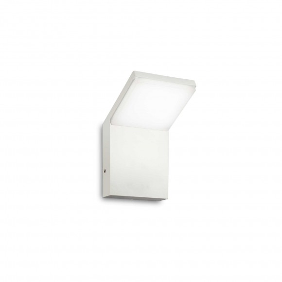 Ideal Lux 269139 LED Außen Wandleuchte Style 1x9w | 750lm | 3000k | IP54 - weiß