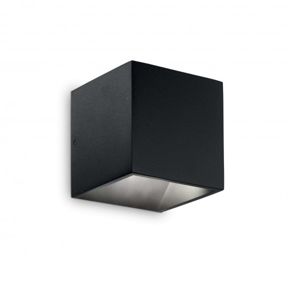 Ideal Lux 269320 LED Wandleuchte Rubik 1x9w | 630lm | 3000k | IP54 - schwarz