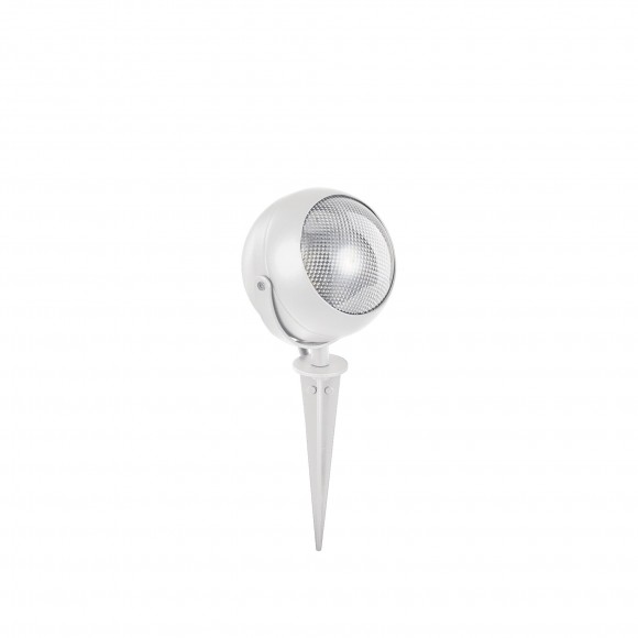 Ideal Lux Lampe Außen-Erdspießstrahler Zenith Small Bianco 1x11W | GU10 | IP44 - weiß