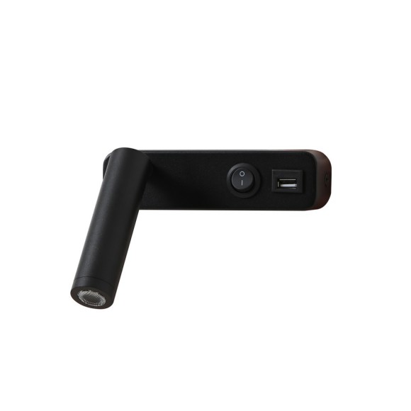 Immax 08278L LED Wandleuchte GOAL USB | 3W integrierte LED-Quelle
