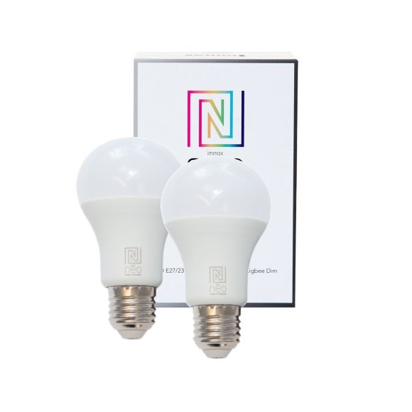 Immax NEO 07001B 2x LED Lampen 1x8,5W | E27 | 2700K
