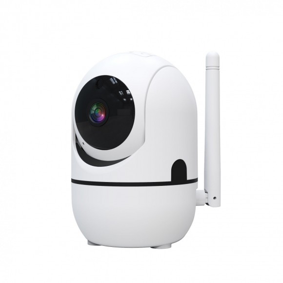 Immax NEO 07701L Innere intelligente Kamera 360 ° 2-4w | IP20 - Bewegungserkennung, WLAN, weiß