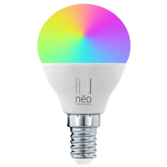 Immax 07745L Smart LED-Lampe Smart 1x6W | E14 | 470lm | 2700-6500K | RGB - dimmbar, WLAN, Tuya, weiß