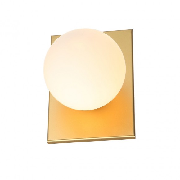 Italux MBM-4597/1 GD Wandleuchte 1x25W | G9 - gold, weiß