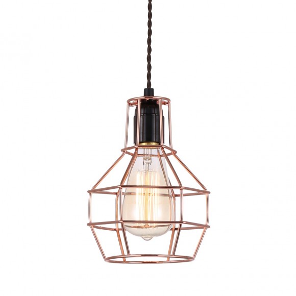 MDM-Italux 2272/1 BK + COP Pendelleuchte 1x60W | E27