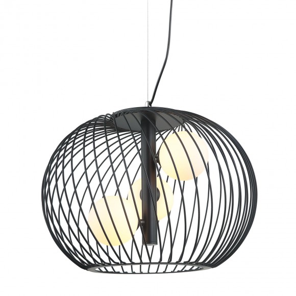 Italux MDM-3843-3 BK Deckenleuchte Clarisa 3x25W | G9