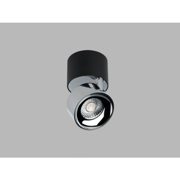 LED2 11508235 LED-Deckenleuchte Klip On 1x11W | 770lm | 2700K - einstellbar, schwarz, chrom