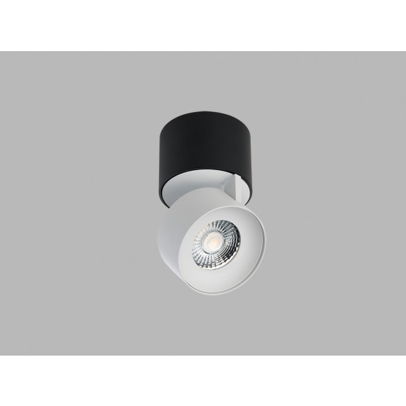 LED2 11508231 LED-Deckenleuchte Klip On 1x11W | 770lm | 2700K - einstellbar, schwarz, weiß