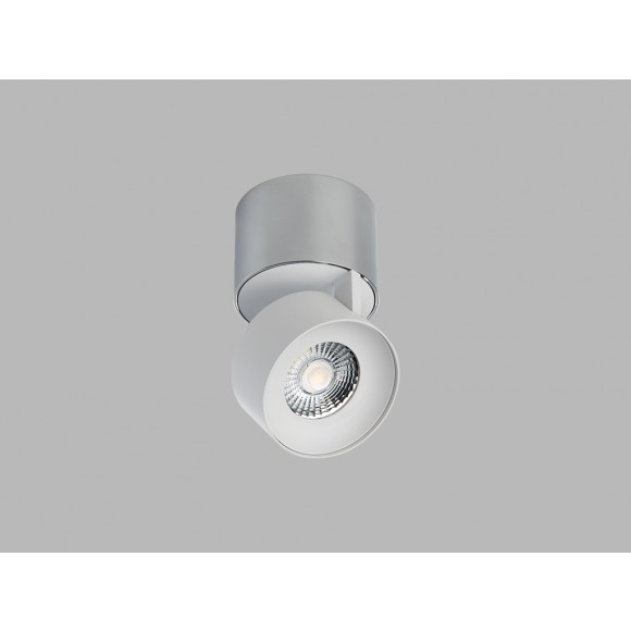 LED2 11508251 LED-Deckenleuchte Klip On 1x11W | 770lm | 2700K - einstellbar, Chrom, Weiß