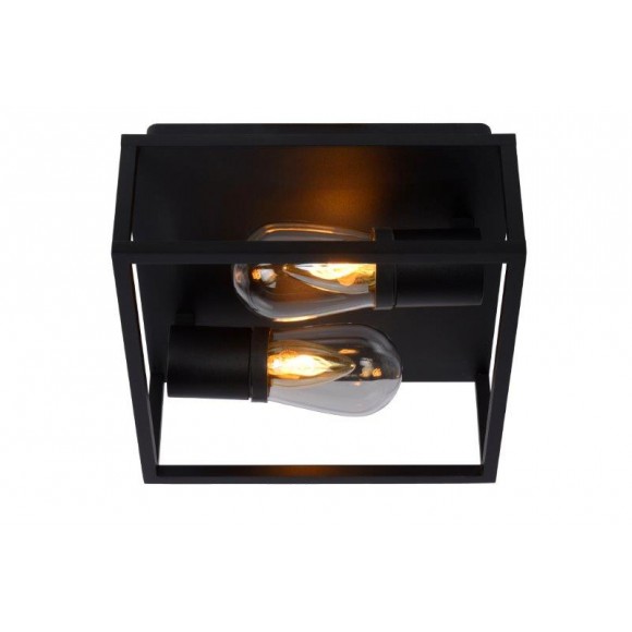 Lucide 27100/02/30 Deckenleuchte Carlyn 2x6W | E14 | IP54 - Badezimmerleuchte
