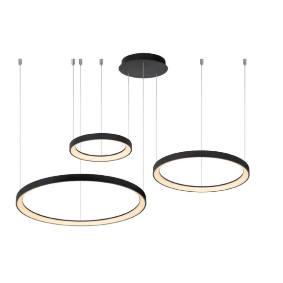 Lucide L464039930 LED Pendelleuchte VIDAL  | 120W integrierte LED-Quelle | 5080lm | 2700K