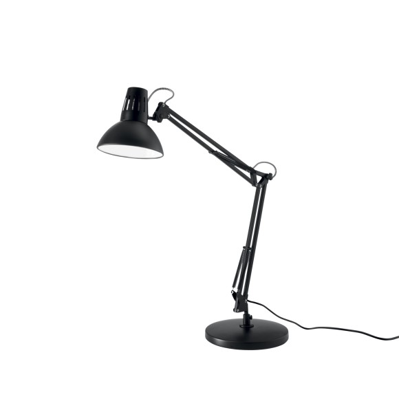 Luce Ambiente Design LDT-ARTIFEX-NER Tischlampe ARTIFEX | 1×60W E27 | mit Schalter | schwarz