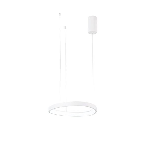 Luce Ambiente Design KLAPTON-S45-BCO LED Pendelleuchte KLAPTON | 40W integrierte LED-Quelle | Seilleuchte | weiß