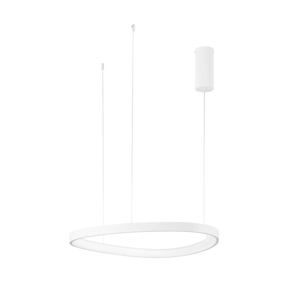 Luce Ambiente Design KLAPTON-S65-BCO LED Pendelleuchte KLAPTON | 58W integrierte LED-Quelle | Seilleuchte | weiß