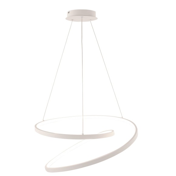 Luce Ambiente Design LIEVE-S-BCO LED Pendelleuchte LIEVE | 30W integrierte LED-Quelle | Seilleuchte | weiß