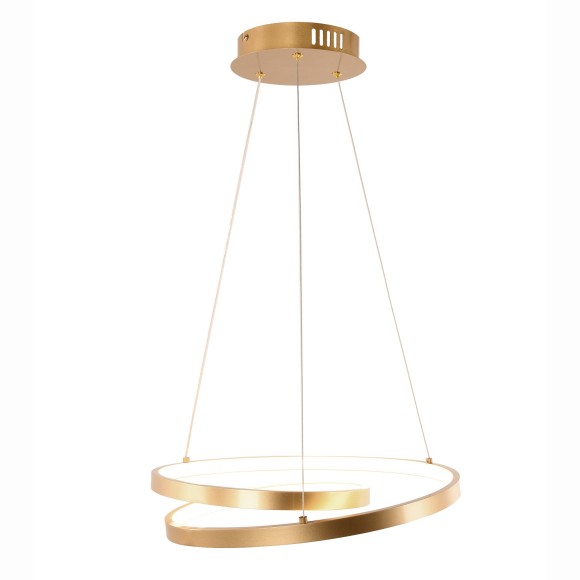 Luce Ambiente Design LIEVE-S-ORO LED Pendelleuchte LIEVE | 30W integrierte LED-Quelle | Seilleuchte | gold