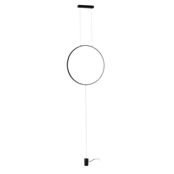 Luce Ambiente Design PORTAL-PT-NER LED Pendelleuchte PORTAL | 20W integrierte LED-Quelle | schwarz