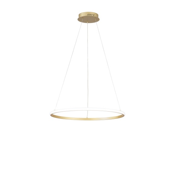 Luce Ambiente Design LED-AXIS-S60-ORO LED Pendelleuchte AXIS | 29W integrierte LED-Quelle | Seilleuchte | gold