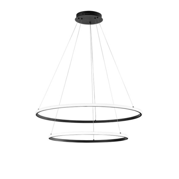 Luce Ambiente Design LED-AXIS-S8060 LED Pendelleuchte AXIS | 70W integrierte LED-Quelle | Seilleuchte | weiß