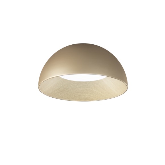 Luce Ambiente Design COCO-PL50-ORO LED Deckenleuchte COCO | 40W integrierte LED-Quelle | gold