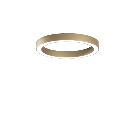 Luce Ambiente Design DEMOS-PL80-ORO LED Deckenleuchte DEMOS | 80W integrierte LED-Quelle | gold