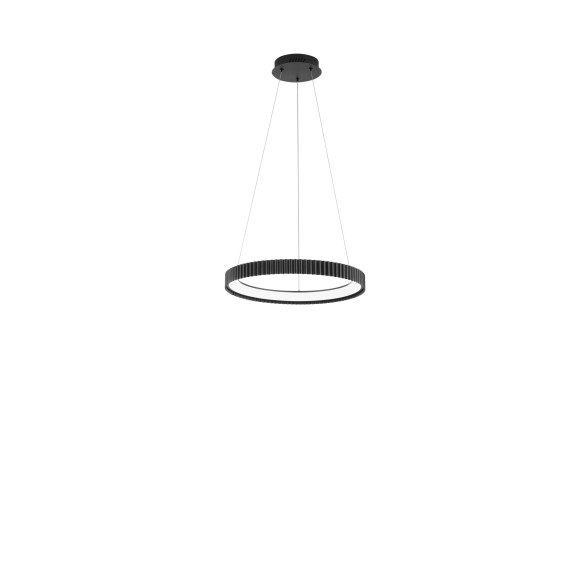 Luce Ambiente Design NIKE-S50-NER LED Pendelleuchte NIKE | 40W integrierte LED-Quelle | Seilleuchte | schwarz