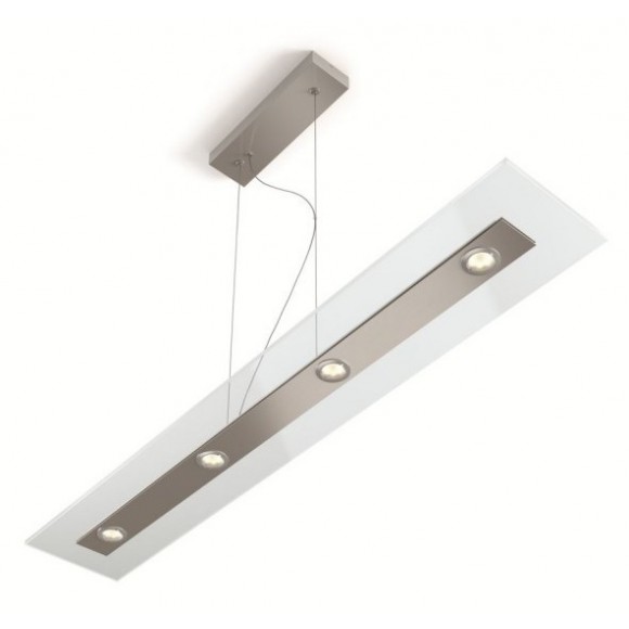 Philips LED Hängeleuchte - Matrix 4x4,5W Kronleuchter - transparent