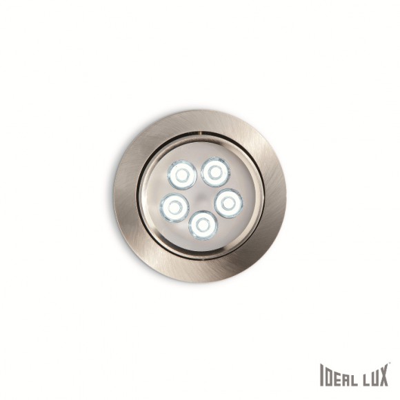 Ideal Lux LED Spotleuchte DELTA 5x1W LED LED - Nickel