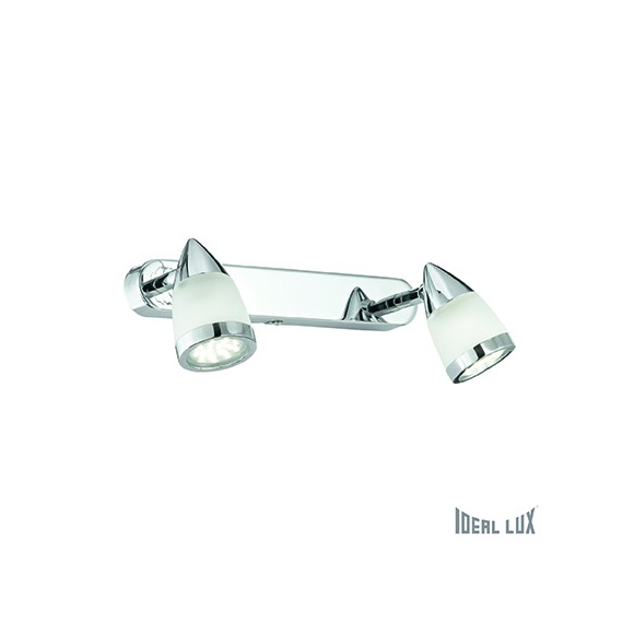 Ideal Lux 094076 Wand- und Spotleuchte 2x28W Faro | GU10 - chrom