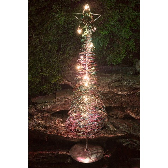 LED-Weihnachtsbaum, batteriebetrieben - warmweiß 33541