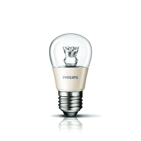 Philips LED Lampe 4W Energiesparlampe -> Äquivalent 25W E27 - DM MASTER LEDLustre 4-25W E27 827 E48 CL
