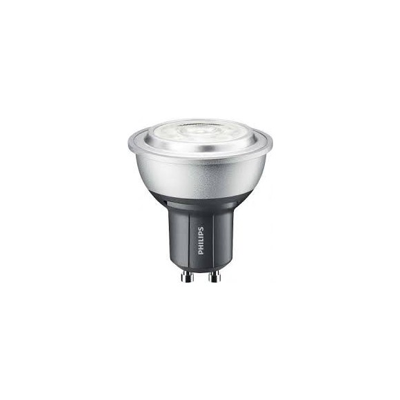 Philips LED Lampe 5,4W Energiesparlampe -> Äquivalent GU10 50W - MASTER LEDspotMV D 55-50W GU10 927 25D