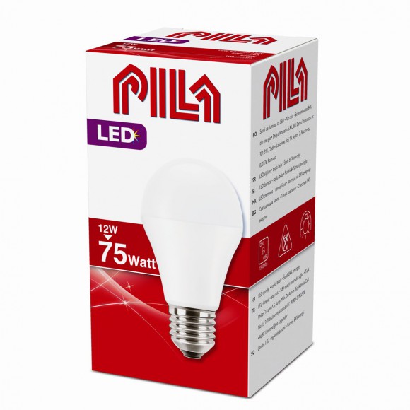 Philips LED Lampe 9,4W Energiesparlampe -> 75W E27 - PILA LED Leuchtmittel 75W E27 FR 827 A60 ND