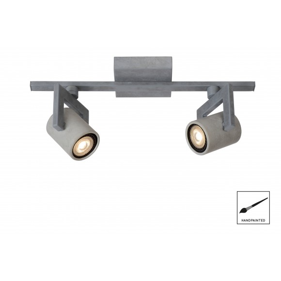 Lucide 05913/10/36 LED Decken- und Spotleuchte Conni 2x5W | GU10 | 3000K