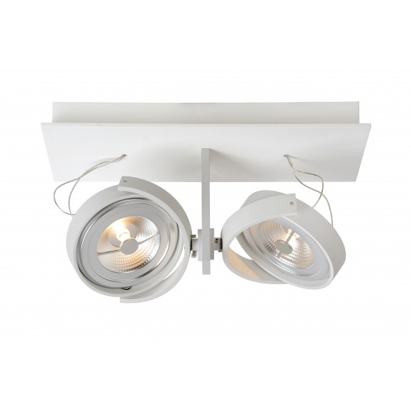 Lucide 09988/24/31 LED Decken- und Spotleuchte Specktrum 2x12W | G53 | 2700K