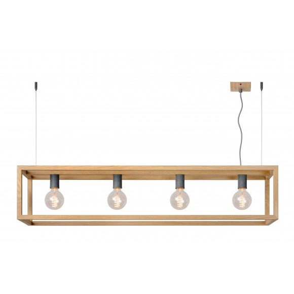 Lucide 31472/04/72 Deckenleuchte Oris 4x60W | E27