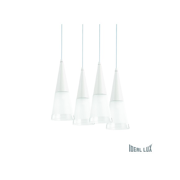Ideal Lux Wandleuchte CONO SP4 Bianco 4x40W E14 - weiß