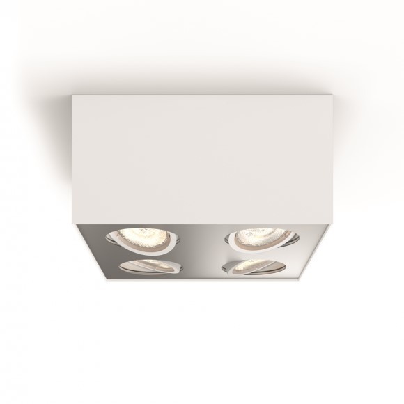 Philips 50494/31/P0 LED Decken- und Spotleuchte Box 4x3,5W | 2200-2700K