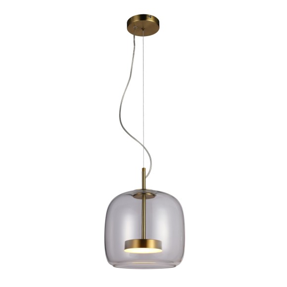 Italux PND-17760A-BRSS-CL LED Pendelleuchte Caste | 10W LED | 850lm | 3000K