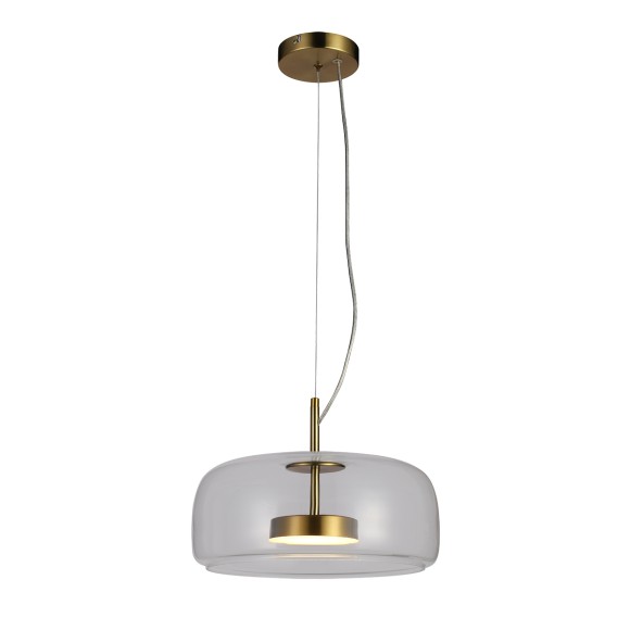 Italux PND-17760B-BRSS-SG LED Pendelleuchte Caste | 10W LED | 850lm | 3000K