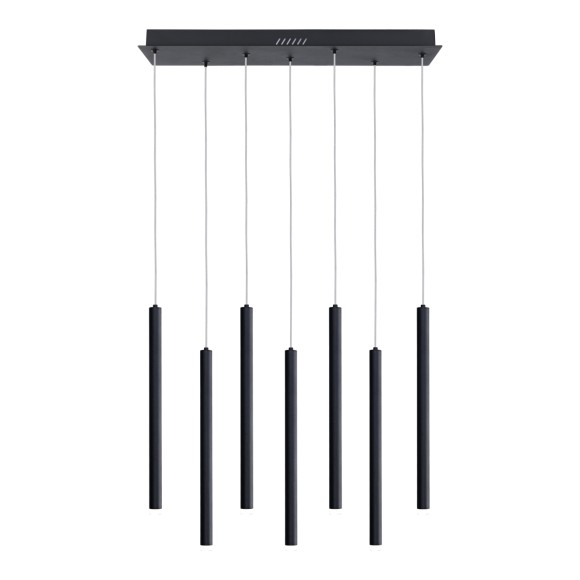 Italux PND-22302-7-BK LED Pendelleuchte Valdes | 35W LED | 1300lm | 3000-6000K