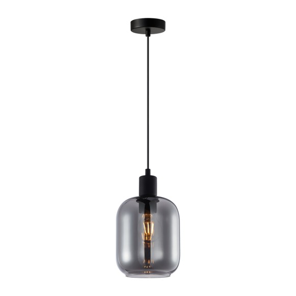 Italux PND-29258S-1-BK-SG Pendelleuchte Zona E27