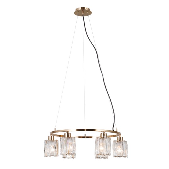 Italux PND-40814-6-HBR Pendelleuchte Simona E14